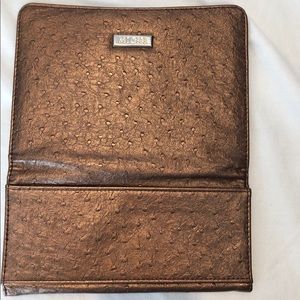 Miche brown dotted magnetic purse cover